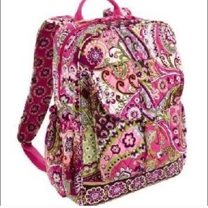 Vera Bradley Very Berry Paisley small backpack